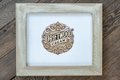 Shabby Chic / Cottage Core Solid Wood Picture Frames