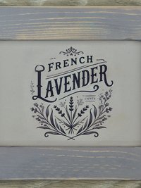 Weathered Wood Picture Frame, Shabby Chic Cottage Decor