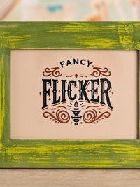 Shabby Chic / Cottage Core - Solid Wood Picture Frames