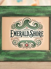 Shabby Chic / Cottage Core - Solid Wood Picture Frames