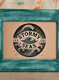 Shabby Chic / Cottage Core - Solid Wood Picture Frames