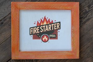 Colorful Picture Frames - Choose Your Color/Size - Handmade Picture Frame - Solid Wood 