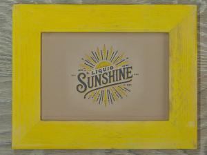 Hand Painted Picture Frame - Choose Your Color/Size - Bright Chalk Paint Colors - Handmade Solid Wood - Photo Frame