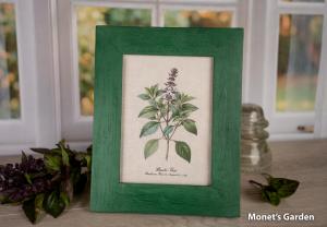 Hand Painted Solid Wood Picture Frame – Chalk Paint Finish, Custom Size