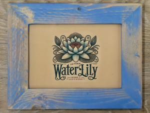 Weathered  Wood Picture Frame, Sanded Finish