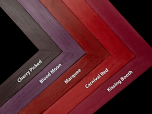 Solid Color Picture Frame - Handmade Wood - Hand Painted - Gallery Wall Frames