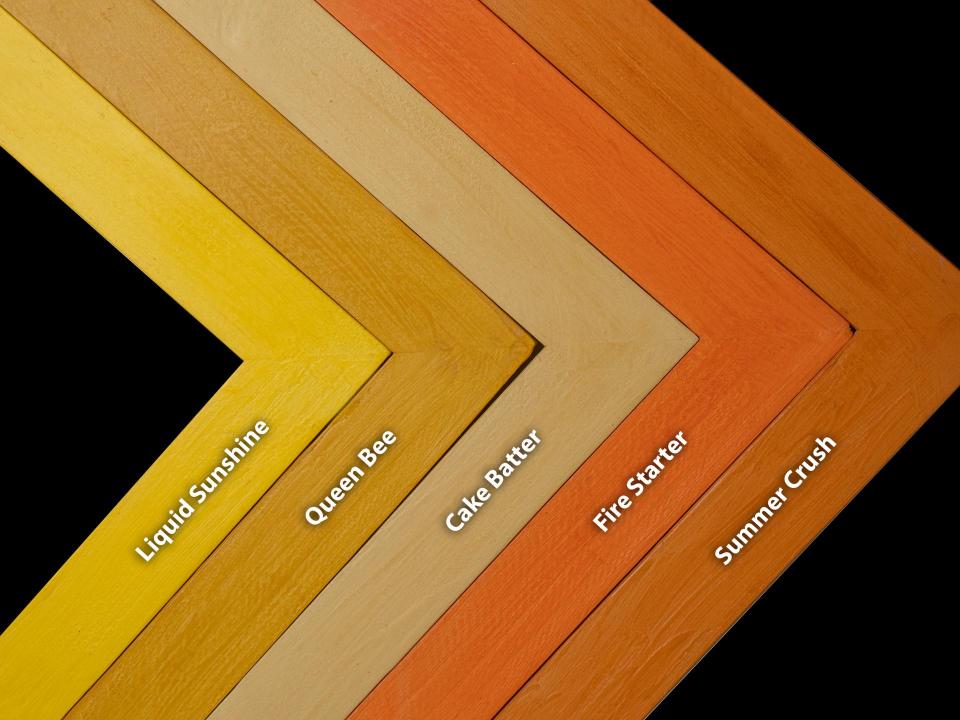Hand Painted Solid Wood Picture Frame – Chalk Paint Finish, Custom Size