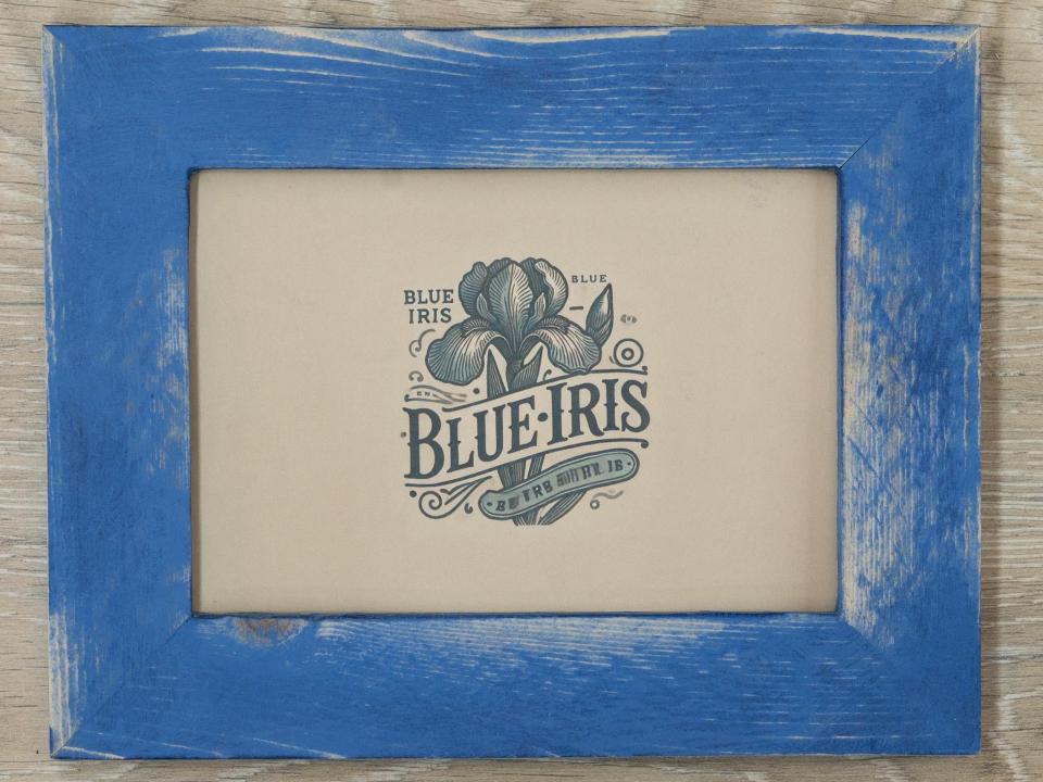 Weathered  Wood Picture Frame, Sanded Finish
