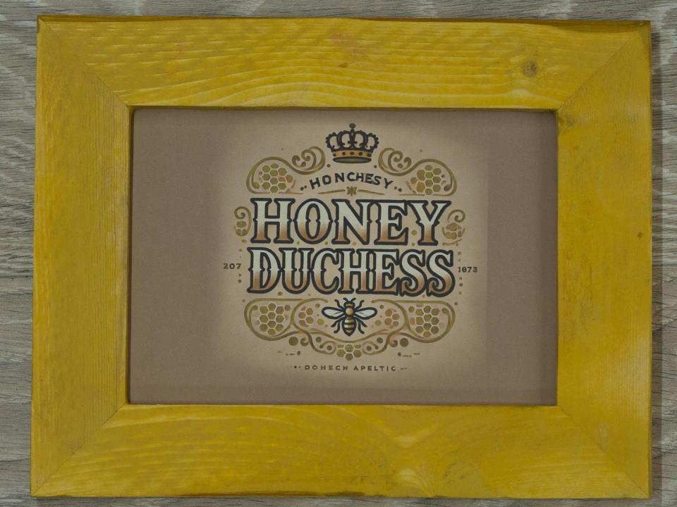 Hand Painted Picture Frame - Choose Your Color/Size - Bright Chalk Paint Colors - Handmade Solid Wood - Photo Frame