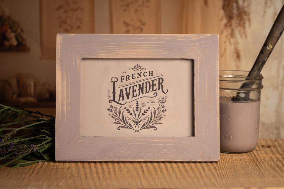 Weathered  Wood Picture Frame, Sanded Finish
