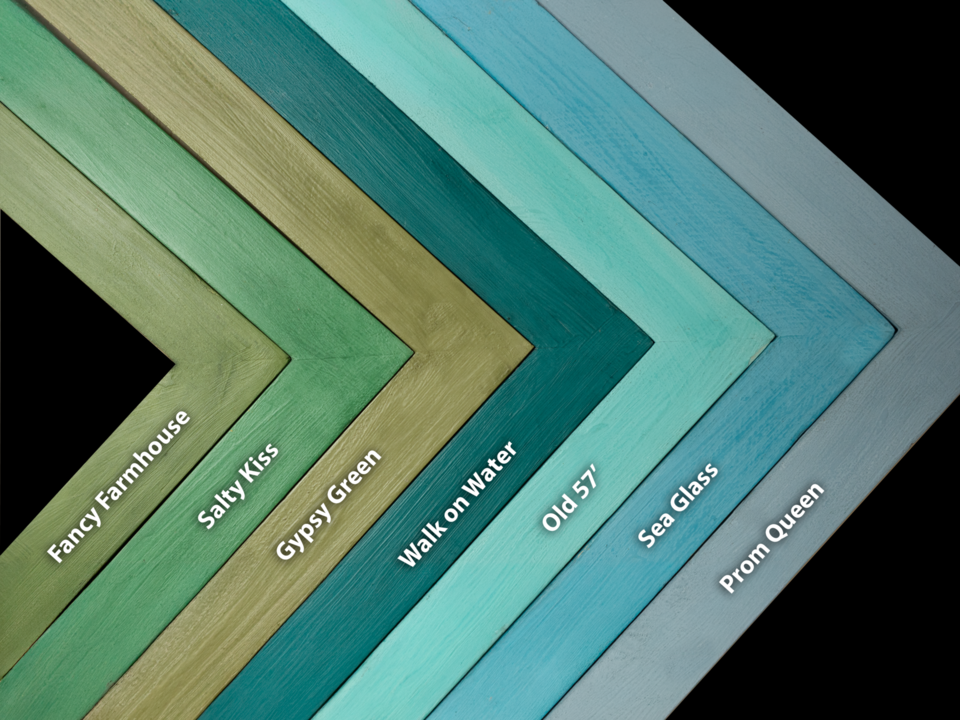 Solid Color Picture Frame - Handmade Wood - Hand Painted - Gallery Wall Frames