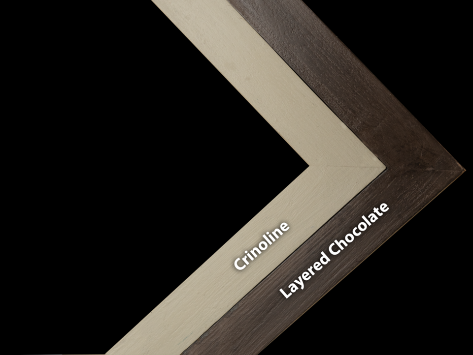 Solid Color Picture Frame - Handmade Wood - Hand Painted - Gallery Wall Frames