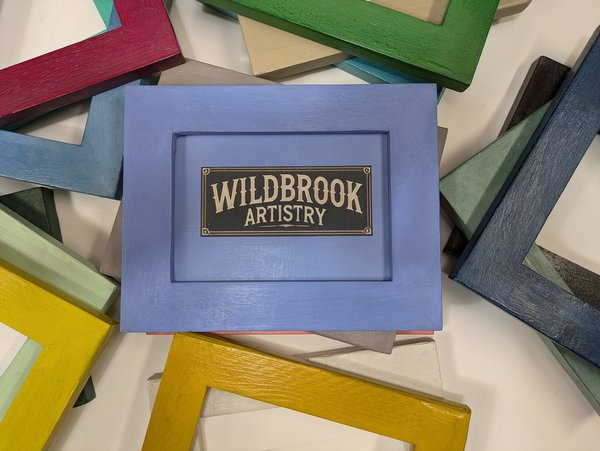 Solid Colors - Shabby Chic / Cottage Core Solid Wood Picture Frames