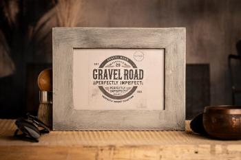 Hand Distressed Solid Wood Picture Frame, Rustic Gallery Wall Decor, Choose Color Size