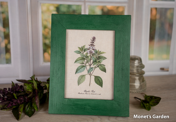 Solid Color Picture Frame - Choose Your Color/Size - Hand Painted Solid Wood - 39 Colors - Photo Frame